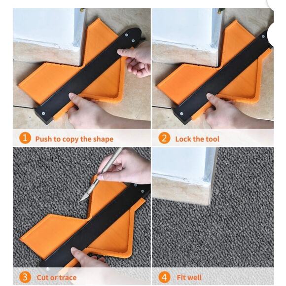 Goxawee Contour Gauge Set G4080 - new in box - Picture 3 of 8